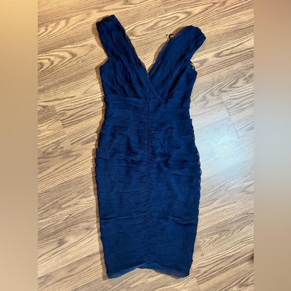 Tadashi Collection Cocktail Silk Dress - Picture 1 of 6